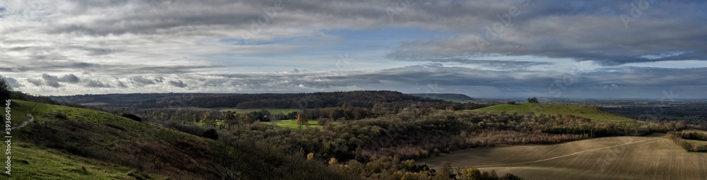 Chequers from Coombe Hill