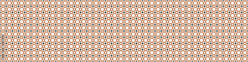 Abstract Cross Pattern Dots Logo generative computational art illustration