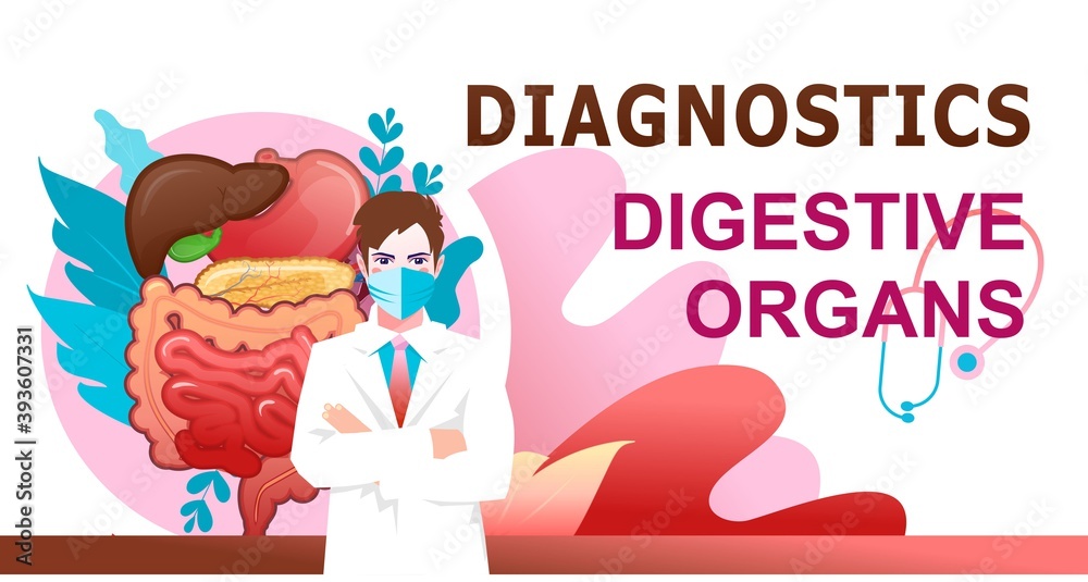 Obraz premium medical concept banner internal organs