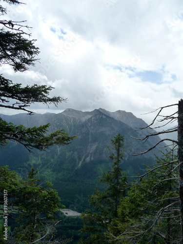 Teufelstattkopf mountain, hiking tour, Bavaria, Germany photo