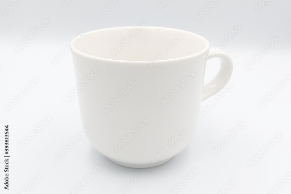 Ceramic mug on white background Ceramic mug on white background
