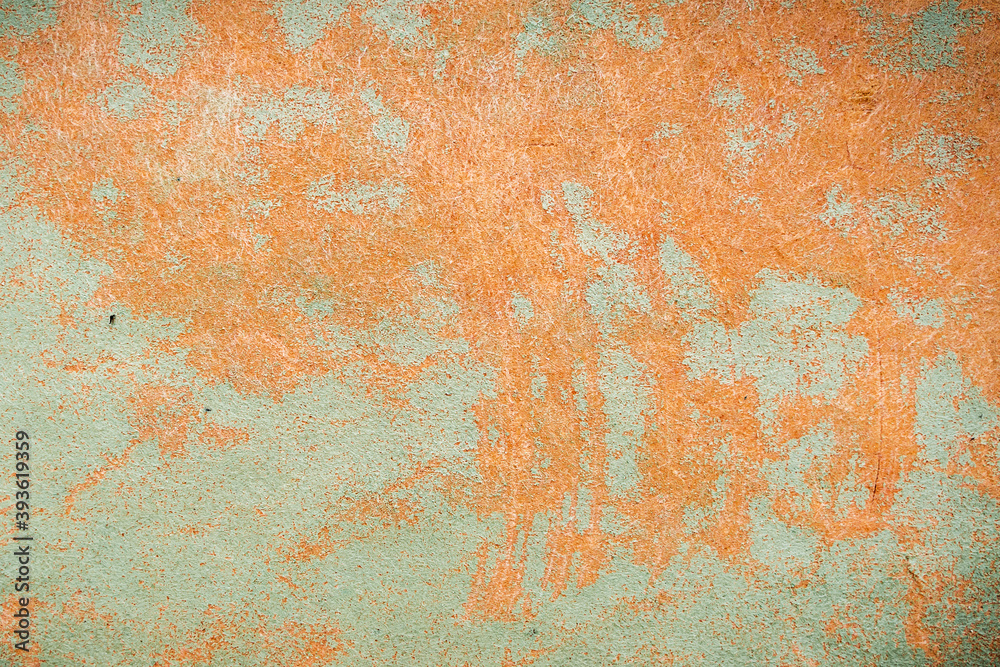 surface of colored and scratched polyurethane panel surface of colored and scratched polyurethane panel
