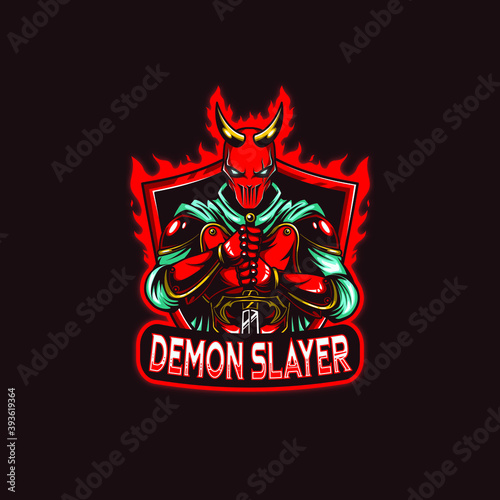 mascot logo for sport or esport club vector illustration. editable text and color esport logo.