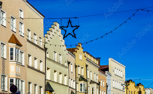 historic old town of Trostberg - bavaria photo