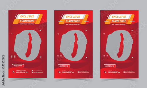 Modern Smart Watch Sale Instagram Story Template Design