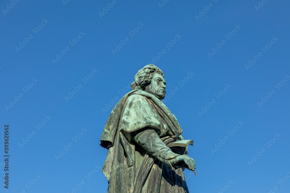 statue of Ludwig van Beethoven in Bonn