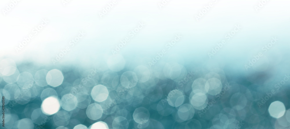 Abstract blue color blur smoke blinking background. Soft focus. - obrazy, fototapety, plakaty 