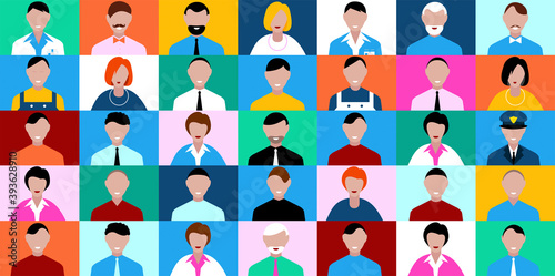 computer, videoconferenza, conferenza, social network