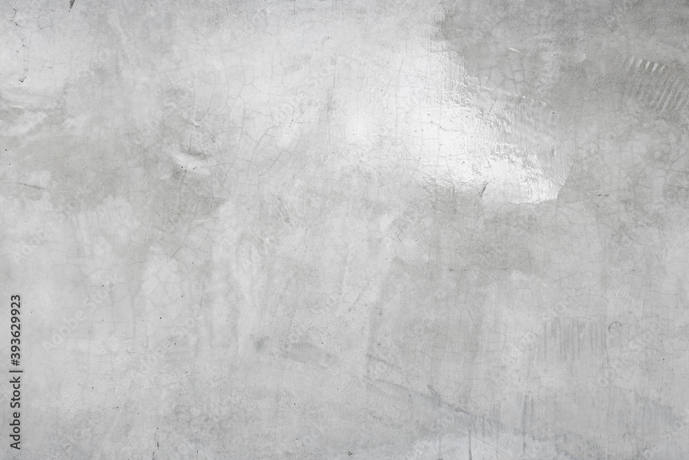 Naklejka premium Old wall texture cement dirty gray with black background abstract grey and silver color design are light with white background.
