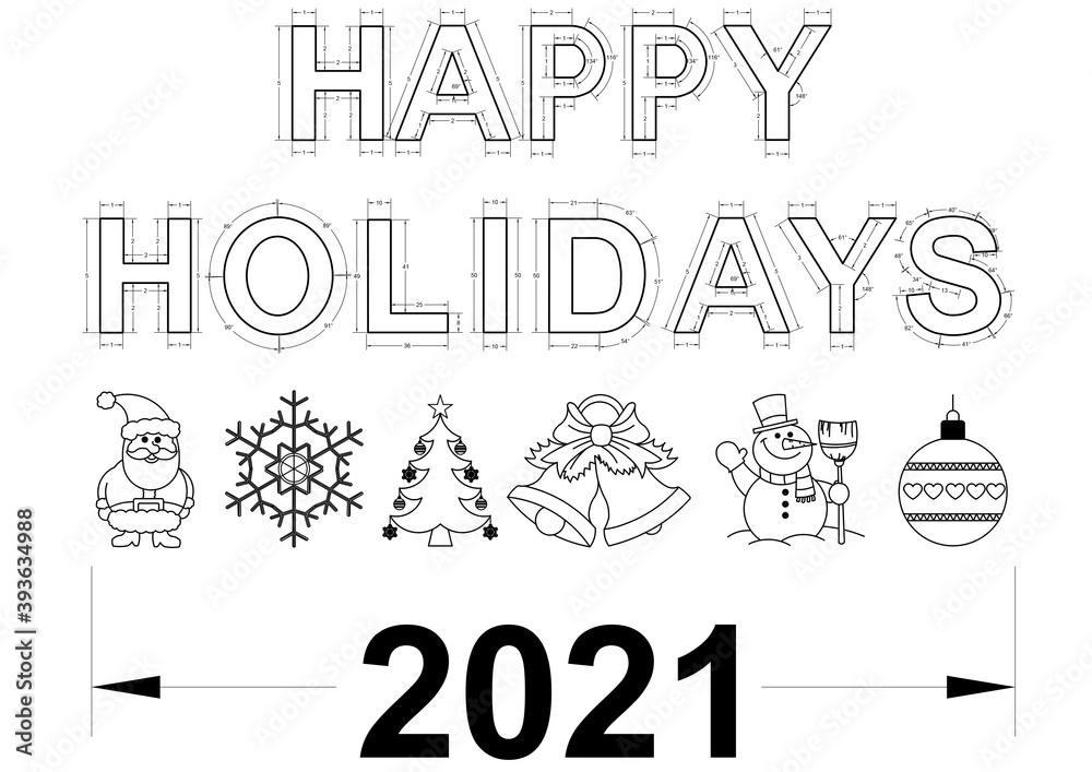 Happy Holidays 2021 Blueprint