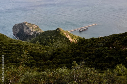 Canvas Print Le pic des singes bejaïa, Algérie