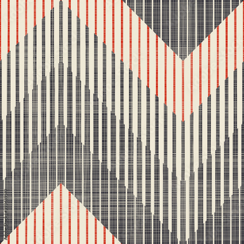 Abstract seamless striped g...