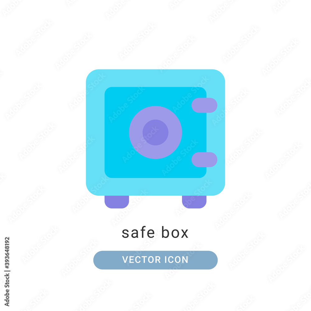 safe box icon vector illustration. safe box icon flat design. safe box icon vector illustration. safe box icon flat design.