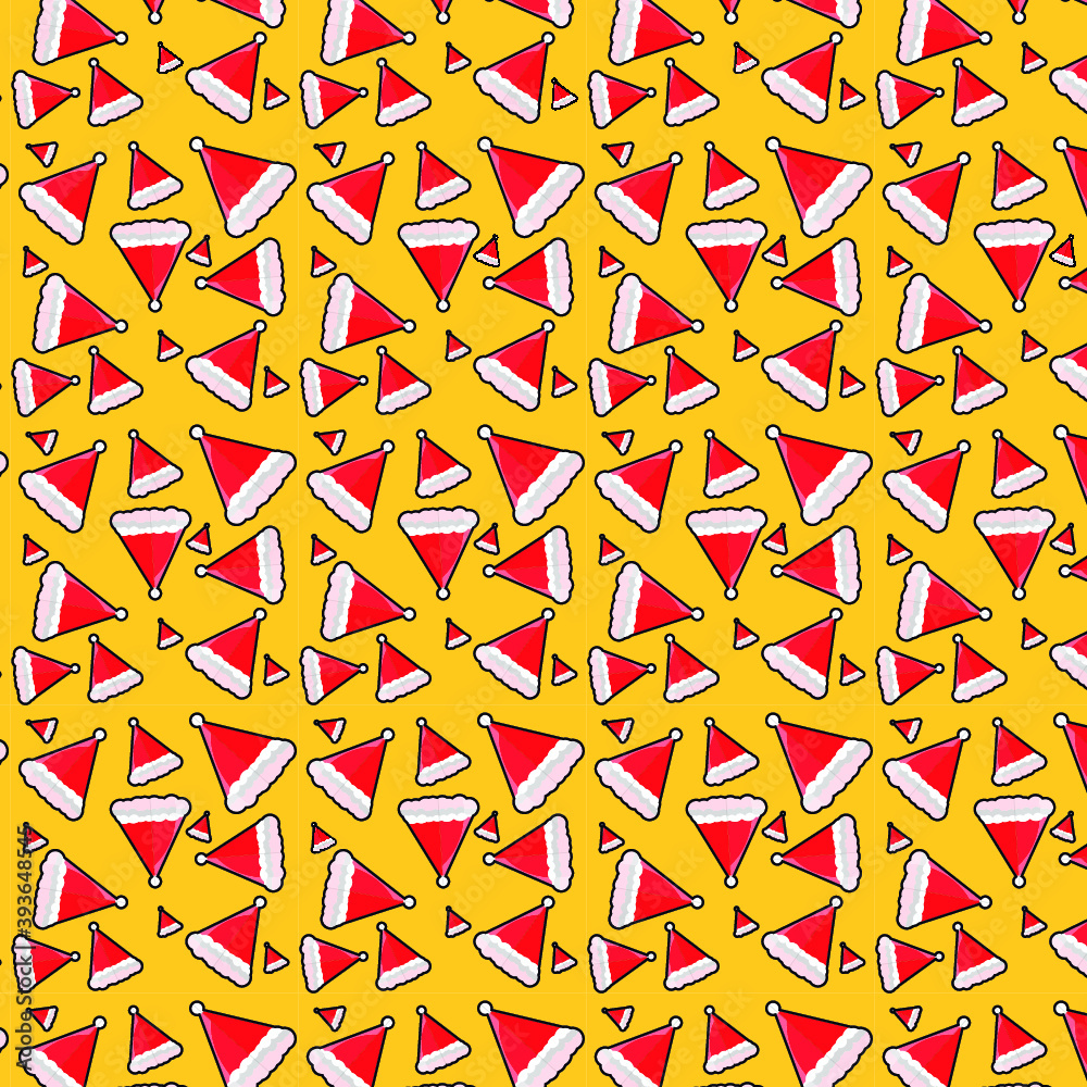 Obraz premium Gorros navideños