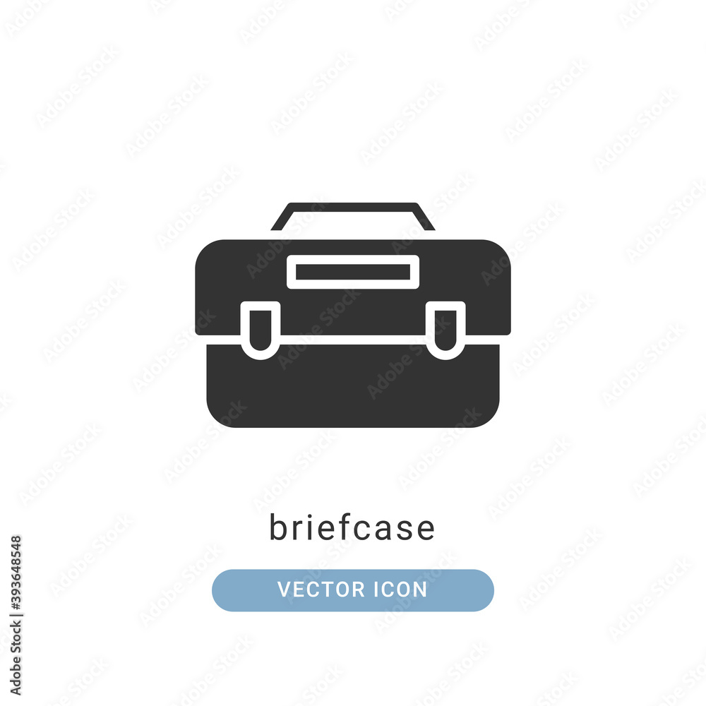 briefcase icon vector illustration. briefcase icon glyph design. briefcase icon vector illustration. briefcase icon glyph design.