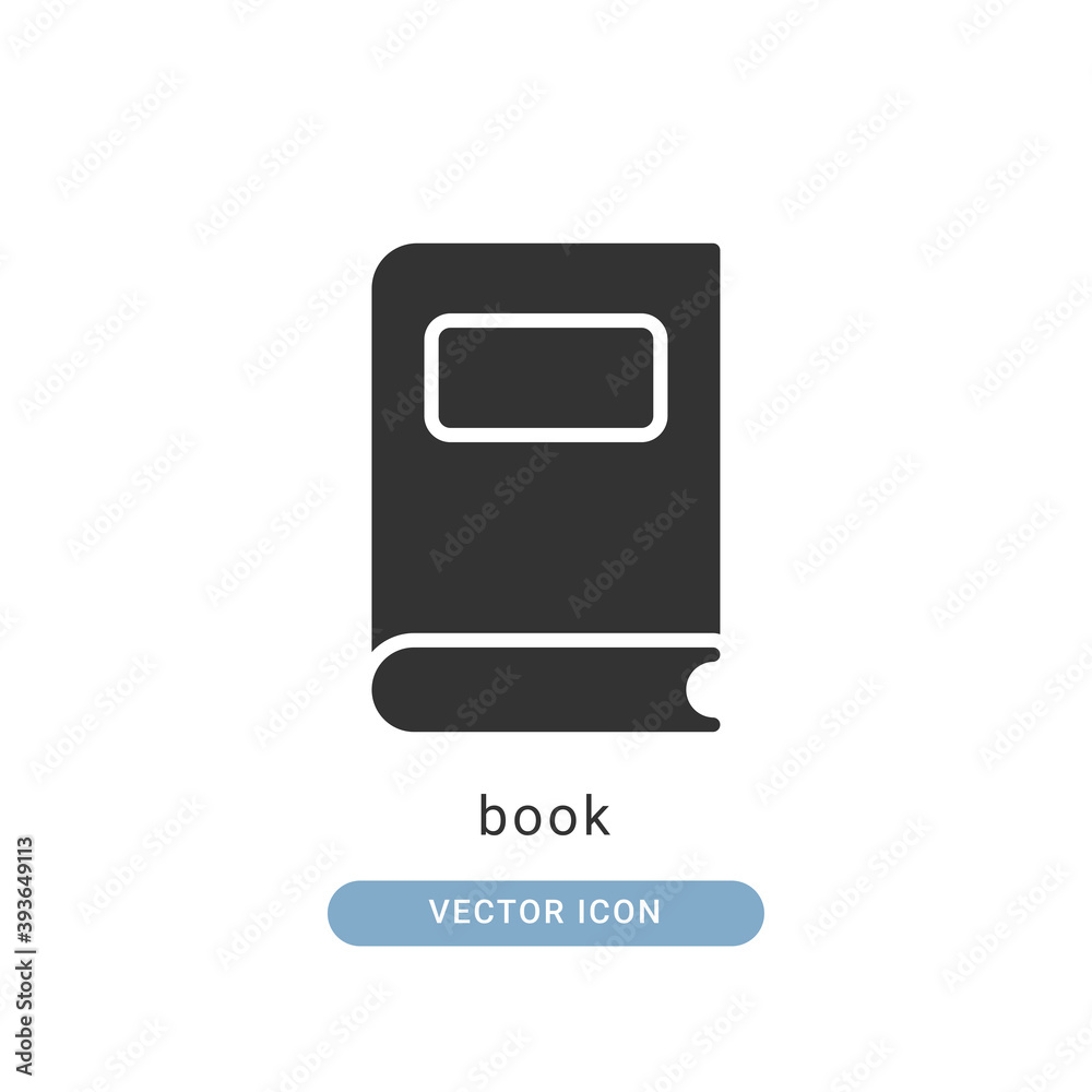 book icon vector illustration. book icon glyph design. book icon vector illustration. book icon glyph design.
