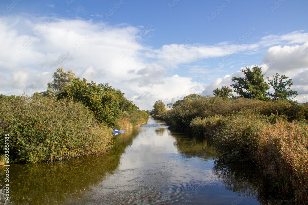 Der Dahmer Kanal als Verbindung zwischen den Kummerower und dem Malchiner See