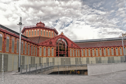 Sant Antoni public market in Barcelona, Spain