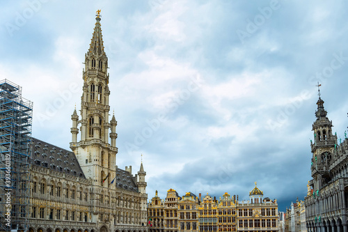 Grand Place square architecture  Brussels