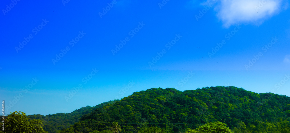 landscape with blue sky landscape with blue sky