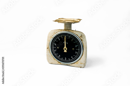 old kitchen scale