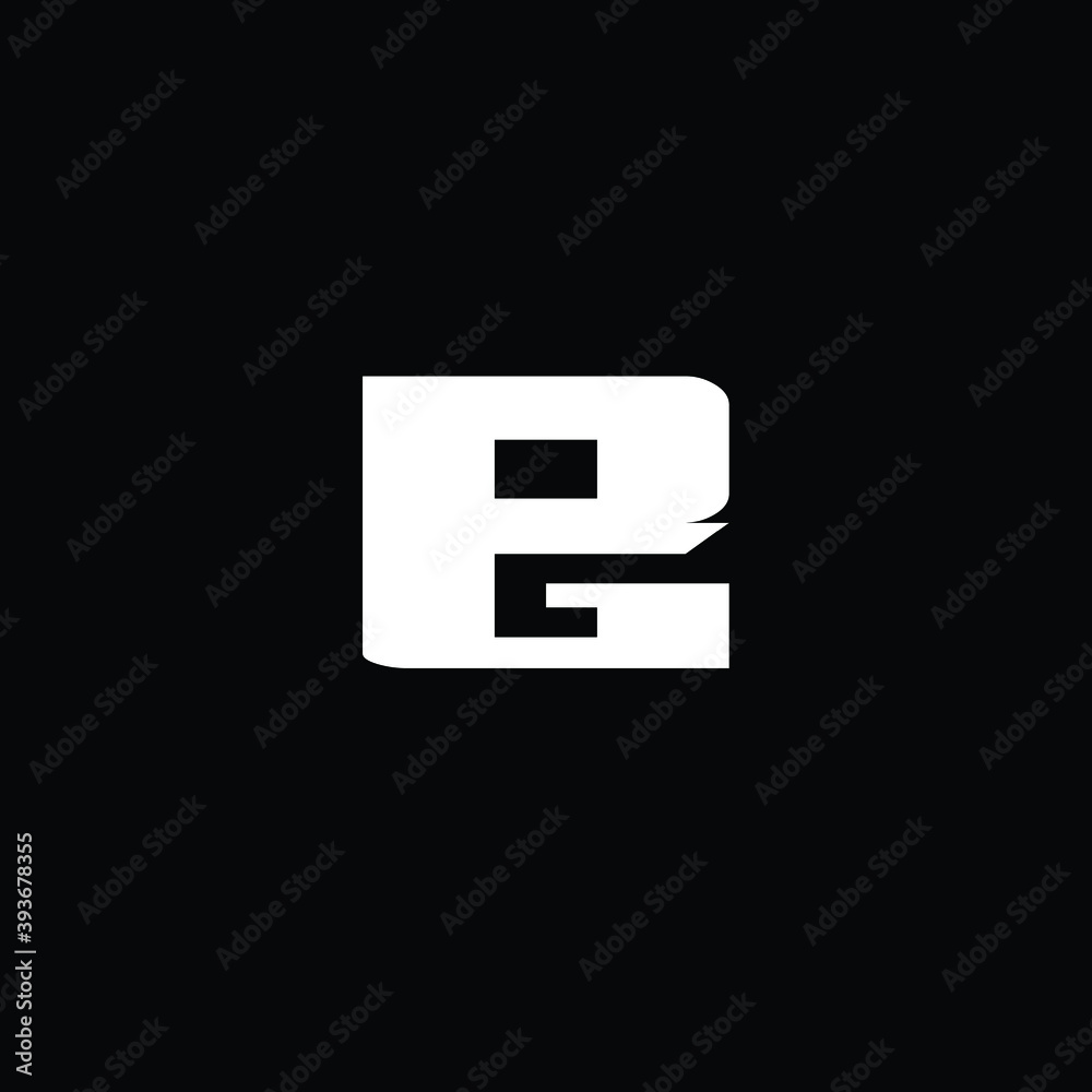 Creative Professional Trendy and Minimal Letter BG Logo Design in Black and White Color, Initial Based Alphabet Icon Logo in Editable Vector Format Creative Professional Trendy and Minimal Letter BG Logo Design in Black and White Color, Initial Based Alphabet Icon Logo in Editable Vector Format