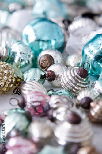 Glass Christmas ornaments