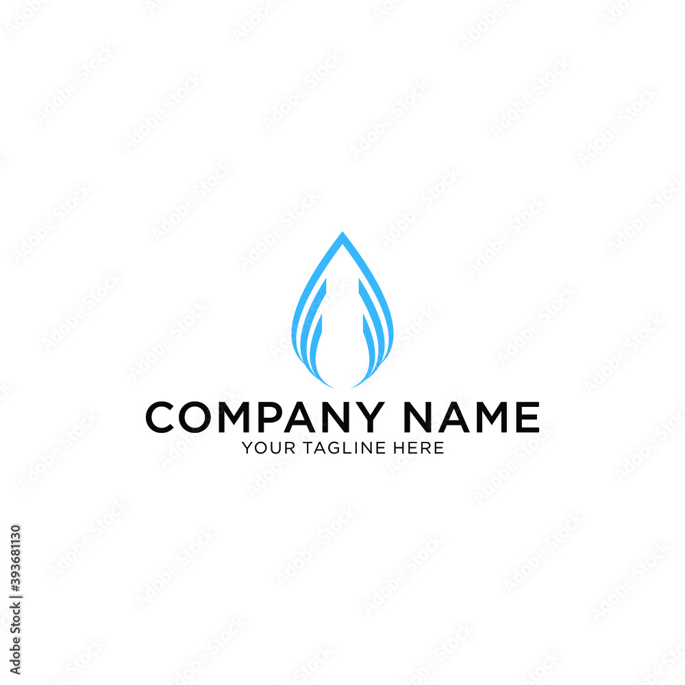 Water drop Logo Template vector illustration design Water drop Logo Template vector illustration design