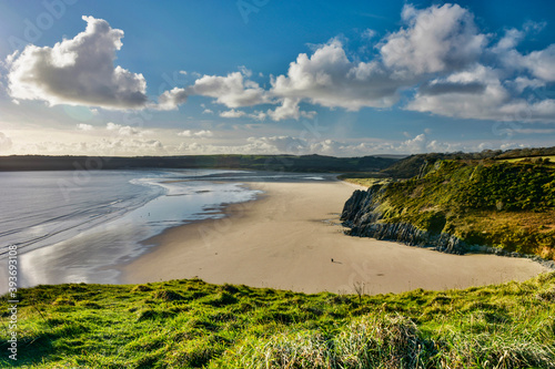 Oxwich Beach, The Gower, South Wales, U.K. photo