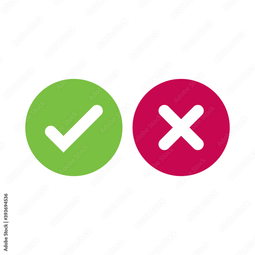 Check mark icon. Vector illustration. Check mark icon. Vector illustration.