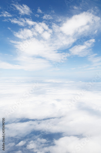 Fototapeta Naklejka Na Ścianę i Meble -  Sky and clouds aerial view
