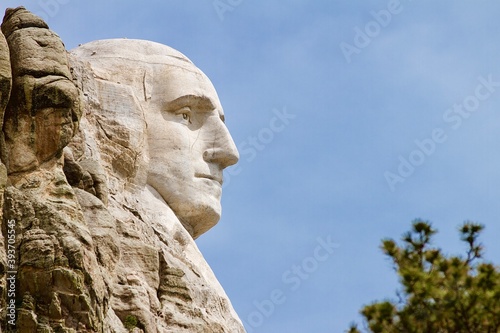 Profile, Mount Rushmore, South Dakota, USA
