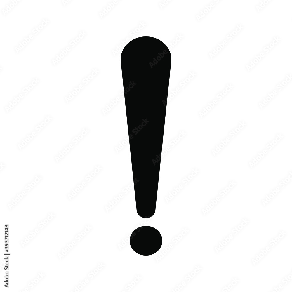 exciting. exclamation mark, warning sign. for web campaigns. application. media. and other. Eps 10 exciting. exclamation mark, warning sign. for web campaigns. application. media. and other. Eps 10
