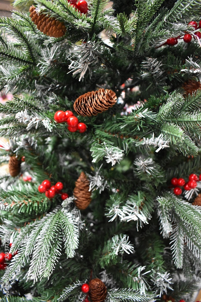 christmas tree decoration for Wallpaper or Screen savers 