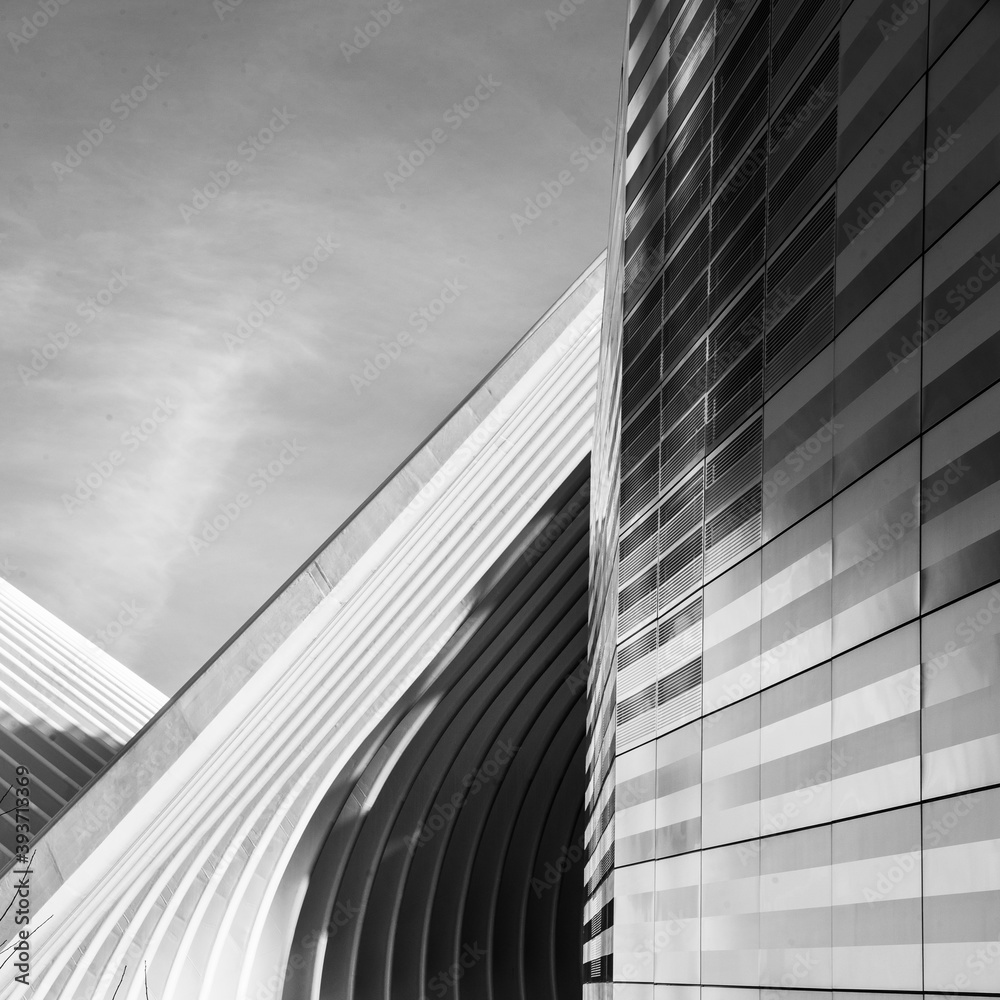Fototapeta premium walls and ceilings in perspective