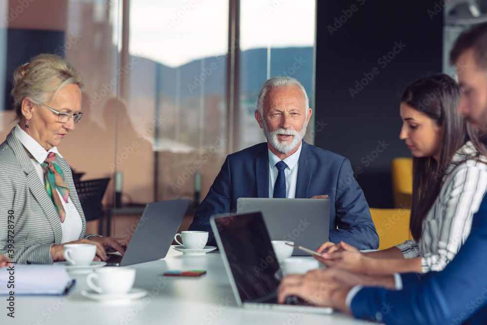Business team having meeting in office. Diversity. Business team having meeting in office. Diversity.