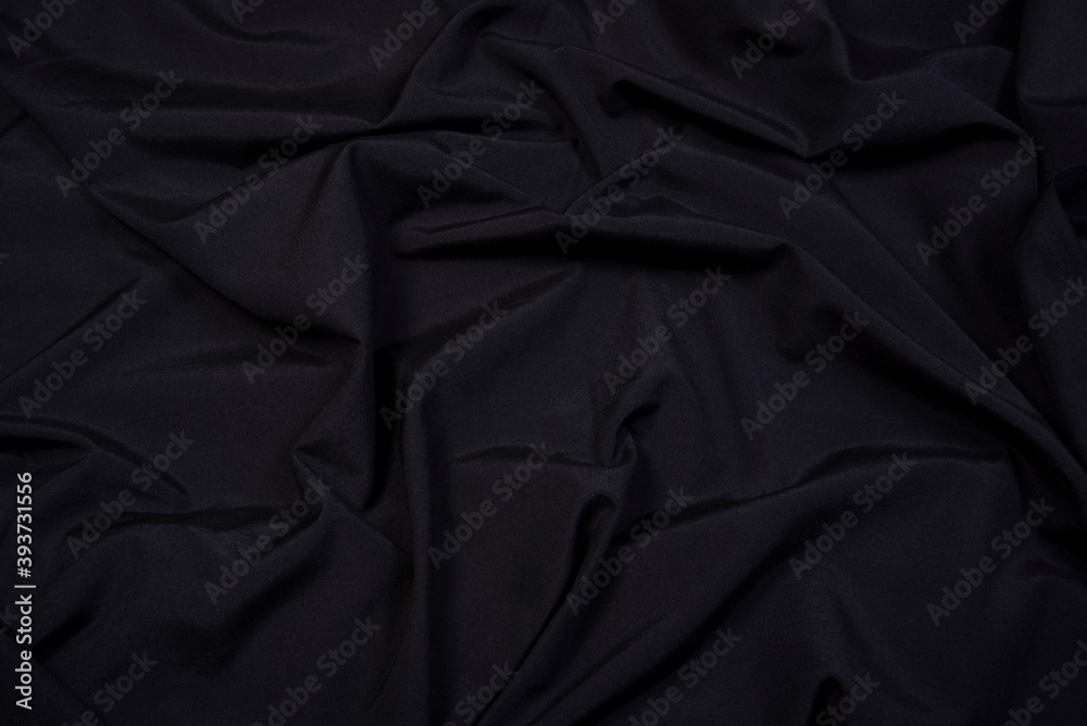 Obraz premium black fabric texture background