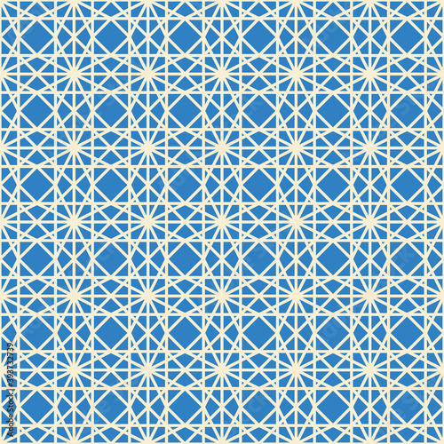 Geometric Art deco seamless pattern background.