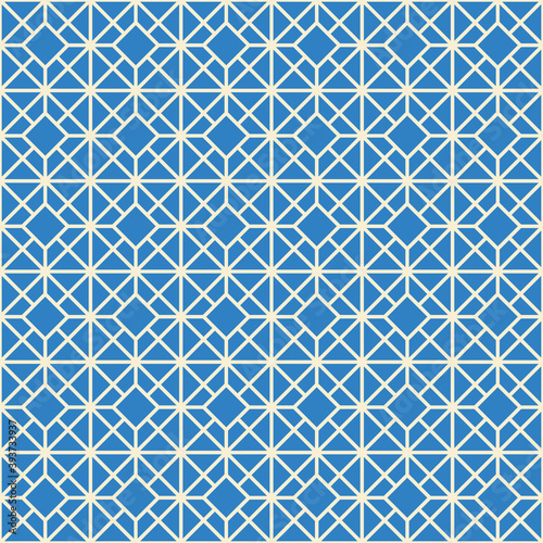 Geometric Art deco seamless pattern background.