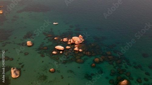Orbital Boulders in Lake Tahoe