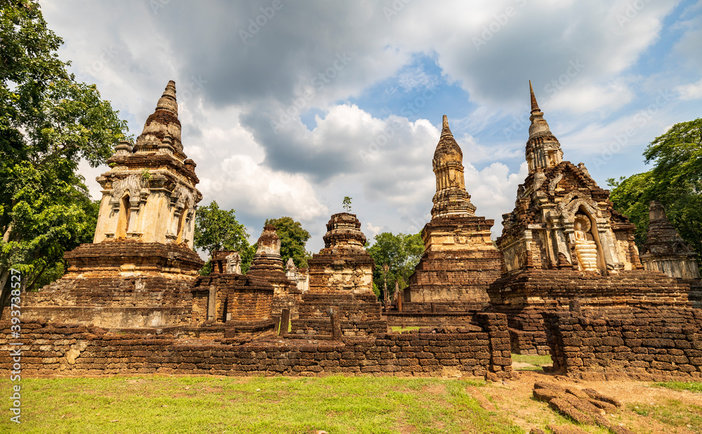 Si Satchanalai Historical Park, Thailand