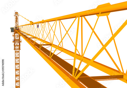 crane on a construction site