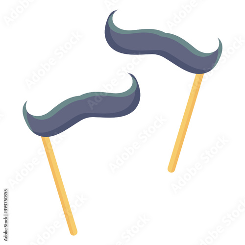 
Hipster party celebration party booth  mustache props 
