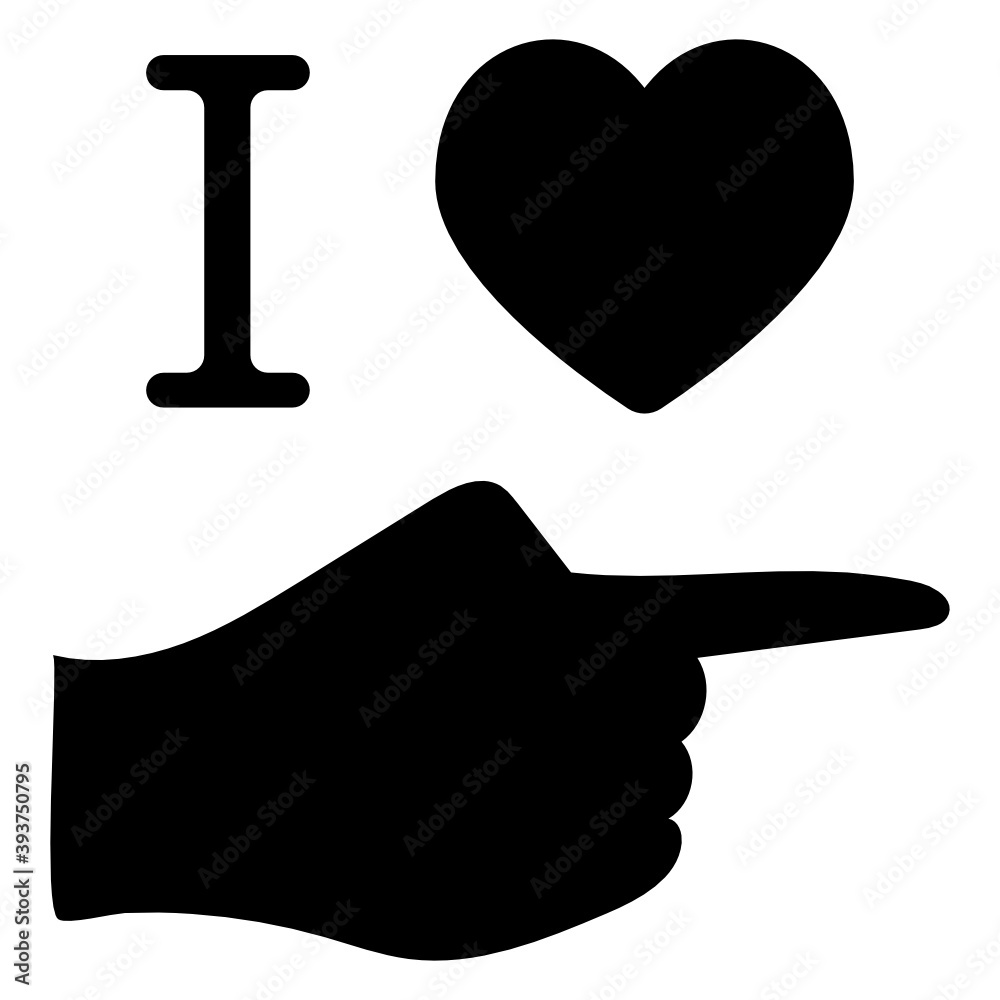 Hand gesture showing passionate feelings, flat icon of i love you
Hand gesture showing passionate feelings, flat icon of i love you