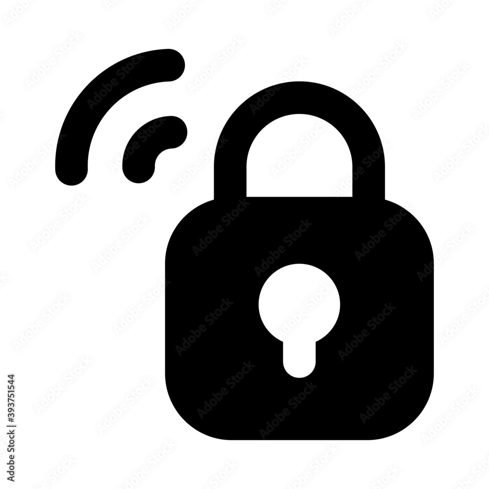 Smart padlock vector in editable style, secure
Smart padlock vector in editable style, secure