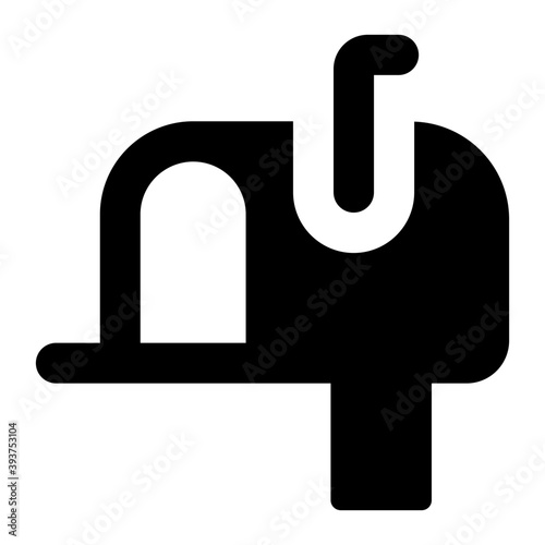 
Filled design of letterbox icon, editable vector 
