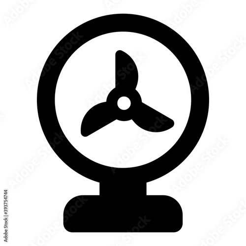 
Trendy design vector of pedestal fan, electronic appliance concept 
