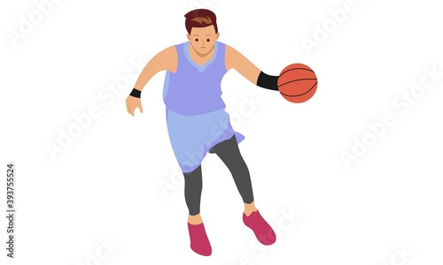 Basketball player character © barnawi