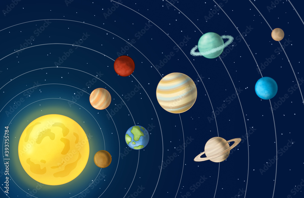 Fototapeta premium solar system