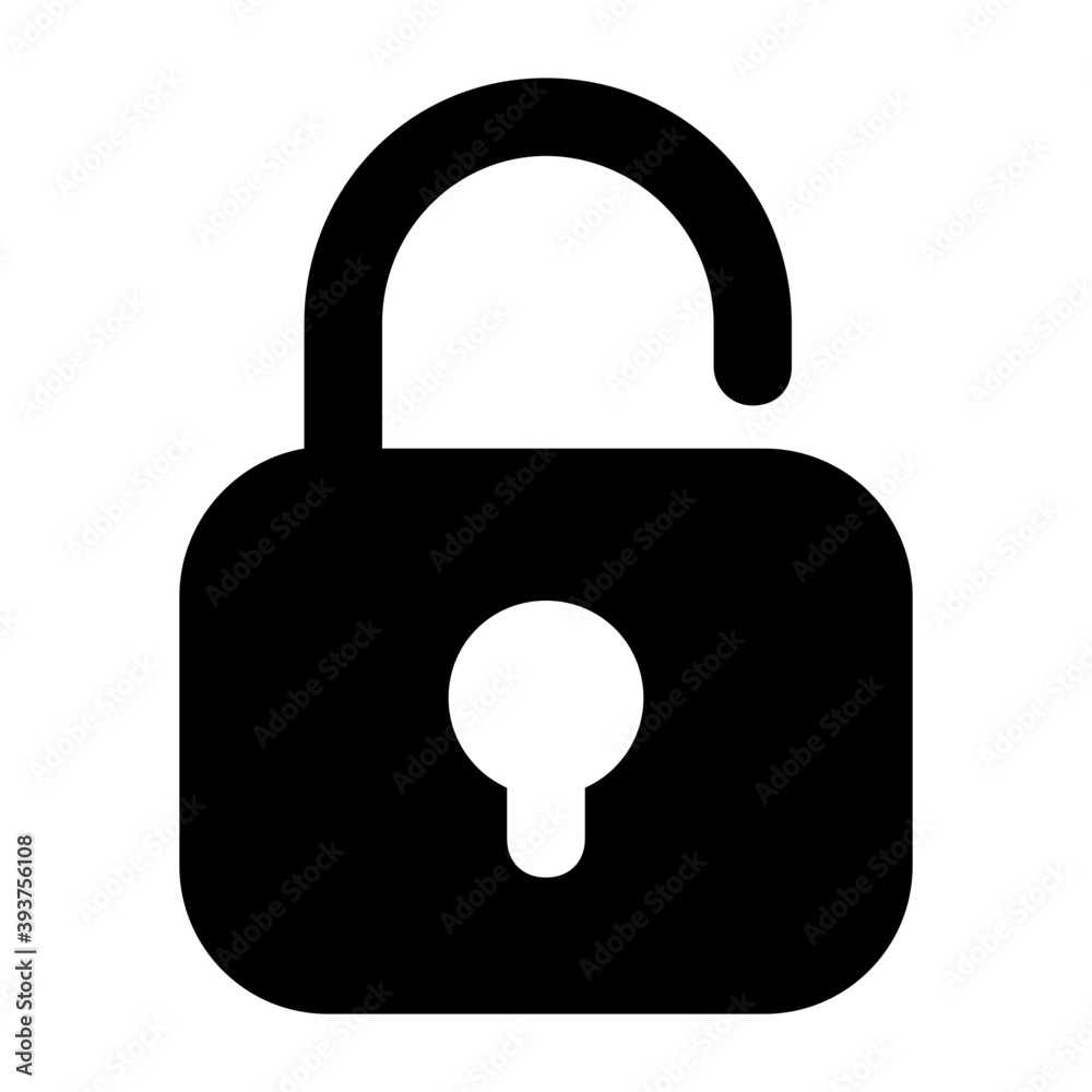 Catchy icon of unlocked padlock in editable style
Catchy icon of unlocked padlock in editable style